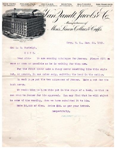 1901 van zandt - van, co